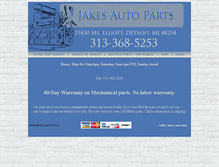 Tablet Screenshot of jakesautoparts.net